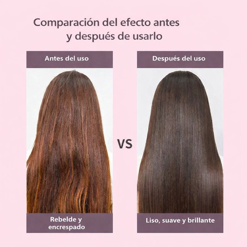 Cepillo Alisador Portátil Plegable